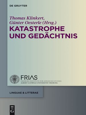 cover image of Katastrophe und Gedächtnis